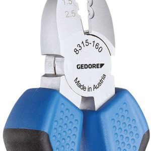 Szczypce boczne izolowane Gedore 8315-160 JC 1396722, 160 mm, 63 HRC Szczypce boczne izolowane Gedore 8315-160 JC 1396722, 160 mm, 63 HRC
