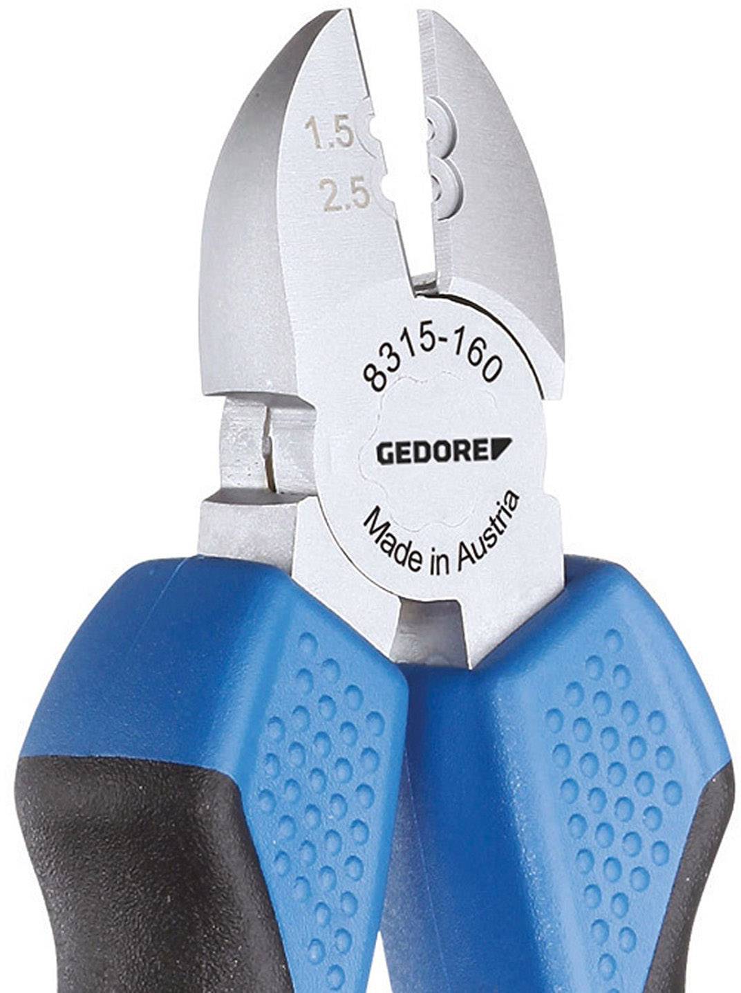 Szczypce boczne izolowane Gedore 8315-160 JC 1396722, 160 mm, 63 HRC - obrazek 1