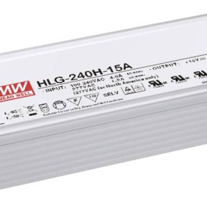 Zasilacz impulsowy LED do zastosowań wewnątrz i na zewnątrz MEAN WELL HLG-240H-36, N/A Zasilacz impulsowy LED do zastosowań wewnątrz i na zewnątrz MEAN WELL HLG-240H-36, N/A