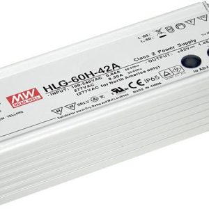MEAN WELL HLG-60H-24B Sterownik LED, Transformator LED Stałonapięciowy, Stałonaprądowy 60 W 2.5 A 14.4 – 24 V/DC Ściemni MEAN WELL HLG-60H-24B Sterownik LED, Transformator LED Stałonapięciowy, Stałonaprądowy 60 W 2.5 A 14.4 – 24 V/DC Ściemni