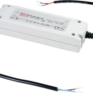 MEAN WELL PLN-30-24 Sterownik LED, Transformator LED Stałonapięciowy, Stałonaprądowy 30 W 0 – 1.25 A 16.8 – 24 V/DC Ukła