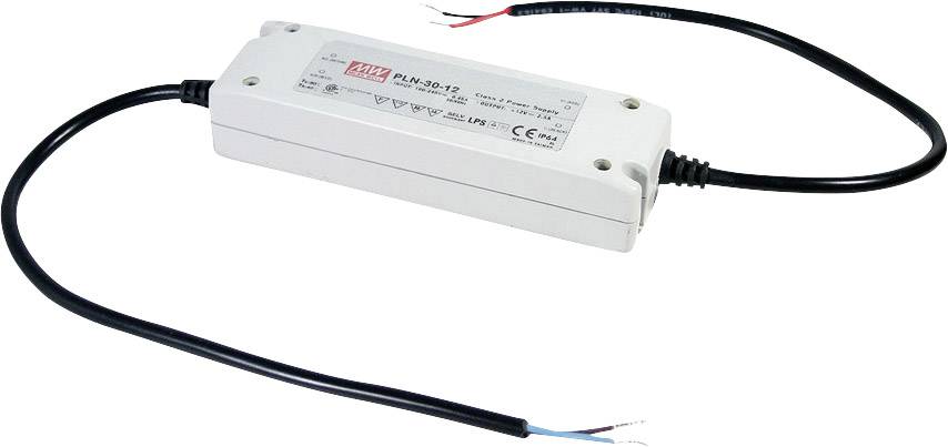 MEAN WELL PLN-30-36 Sterownik LED, Transformator LED Stałonapięciowy, Stałonaprądowy 30 W 0 - 0.84 A 25.2 - 36 V/DC Ukła - obrazek 1