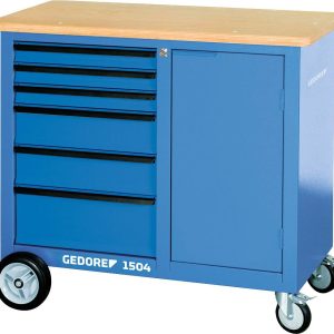 Gedore 1814958 Stół warsztatowy na kółkach (S x W x G) 1100 x 985 x 550 mm niebieski