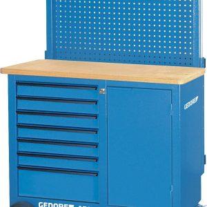 Gedore 6623990 Stół warsztatowy na kółkach (S x W x G) 1100 x 985 x 550 mm niebieski Gedore 6623990 Stół warsztatowy na kółkach (S x W x G) 1100 x 985 x 550 mm niebieski