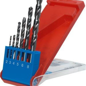kwb 205540 HSS Zestaw wierteł krętych do metalu 6 szt. 2 mm, 3 mm, 4 mm, 5 mm, 6 mm, 8 mm DIN 338 uchwyt prosty 1 szt. kwb 205540 HSS Zestaw wierteł krętych do metalu 6 szt. 2 mm, 3 mm, 4 mm, 5 mm, 6 mm, 8 mm DIN 338 uchwyt prosty 1 szt.