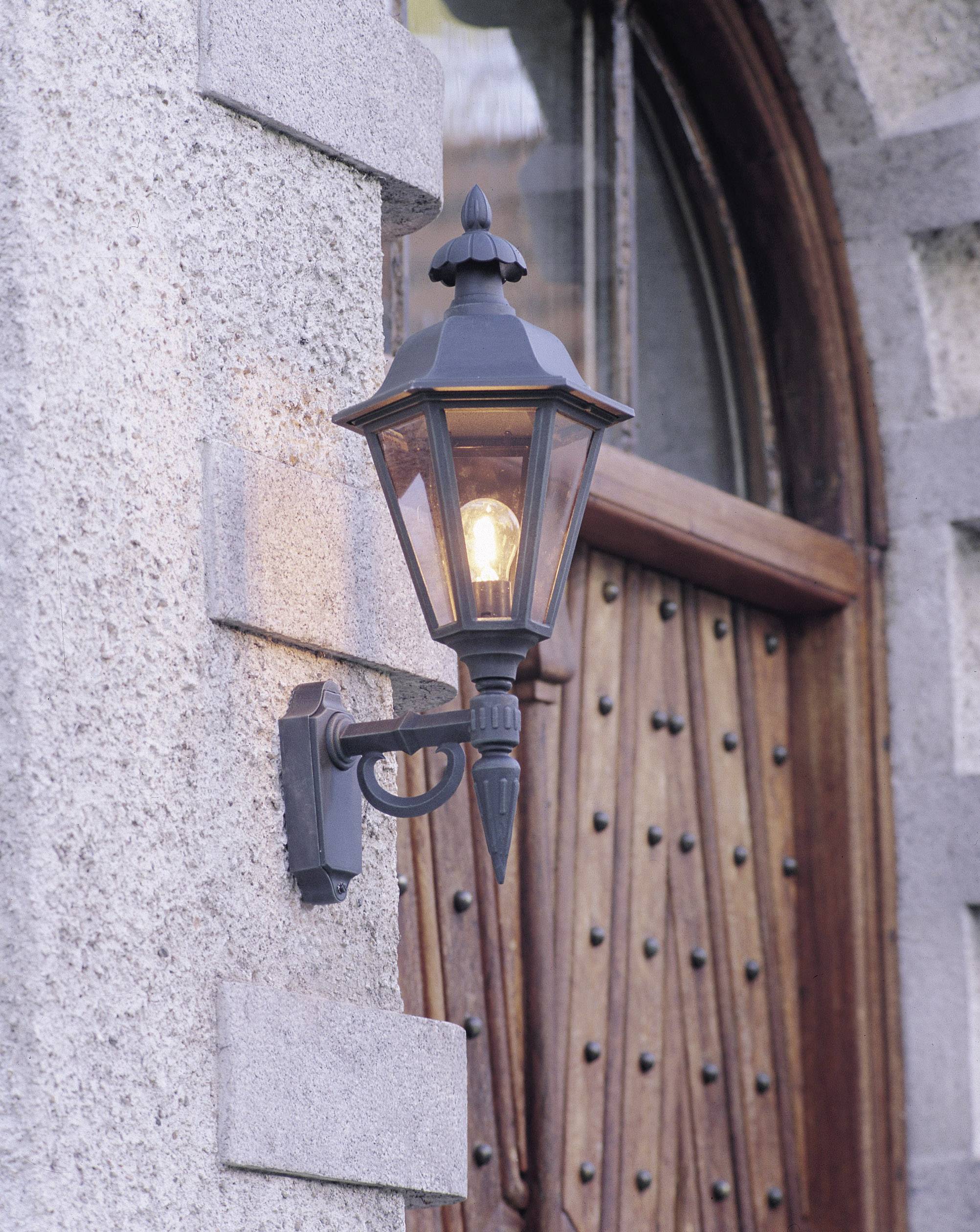 Zewnętrzna lampa ścienna Konstsmide Pallas Up 481-750 60 W IP23 - obrazek 1