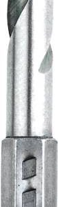 kwb 421103 HSS Zestaw wierteł krętych do metalu 3 mm Długość całkowita 79 mm DIN 1412 C 1/4″ (6,3 mm) 1 szt.