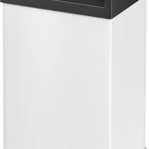 Hailo Big-Box Swing L 8401310 Kosz na śmieci 35 l blacha stalowa (D x S x W) 340 x 339 x 545 mm biały, czarny Samozamyka Hailo Big-Box Swing L 8401310 Kosz na śmieci 35 l blacha stalowa (D x S x W) 340 x 339 x 545 mm biały, czarny Samozamyka