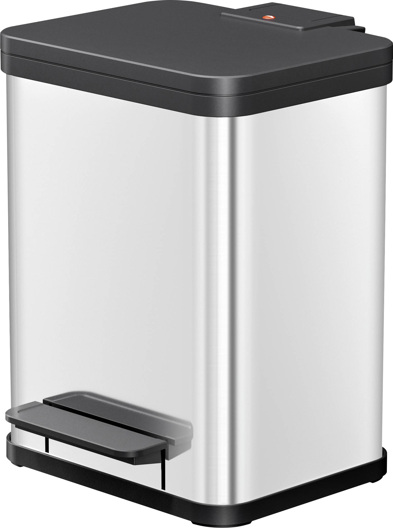 Hailo Öko duo plus M 6222000 Kosz na śmieci 18 l stal nierdzewna (D x S x W) 320 x 320 x 430 mm stali szlachetnej Mechan - obrazek 1