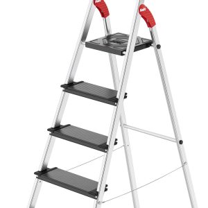 Drabina składana ze stopniem Hailo L100 TOPLINE 8050-607, zaw. wkładkę na narzędzia, Maksymalna wysokość robocza: 3.28 m Drabina składana ze stopniem Hailo L100 TOPLINE 8050-607, zaw. wkładkę na narzędzia, Maksymalna wysokość robocza: 3.28 m