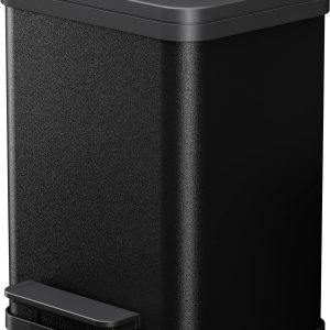Hailo Öko duo plus M 6222600 Kosz na śmieci 18 l blacha stalowa (D x S x W) 320 x 320 x 430 mm czarny Mechanizm z pedałe Hailo Öko duo plus M 6222600 Kosz na śmieci 18 l blacha stalowa (D x S x W) 320 x 320 x 430 mm czarny Mechanizm z pedałe