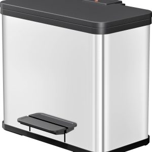Hailo öko trio plus L 6332000 Kosz na śmieci 27 l stal nierdzewna (D x S x W) 470 x 470 x 430 mm stali szlachetnej Mecha Hailo öko trio plus L 6332000 Kosz na śmieci 27 l stal nierdzewna (D x S x W) 470 x 470 x 430 mm stali szlachetnej Mecha