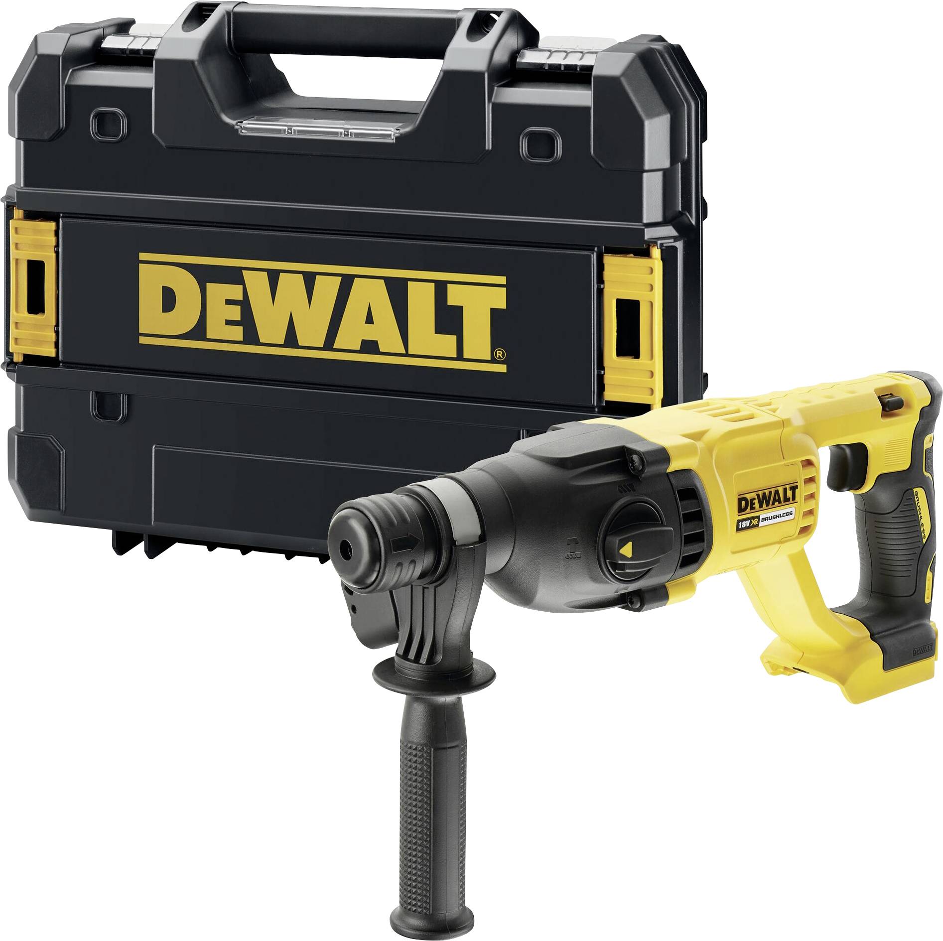 DEWALT DCH133NT SDS-Plus-Młot wielofunkcyjny, akumulatorowy 18 V Li-Ion zaw. walizkę - obrazek 1