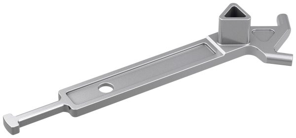 Basi 302A do słupków Klucz pocztowy (D x S x W) 300 x 60 x 40 mm