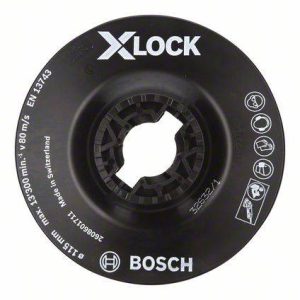 Tarcza nośna X-LOCK, miękka, 115 mm Bosch Accessories 2608601711 Tarcza nośna X-LOCK, miękka, 115 mm Bosch Accessories 2608601711