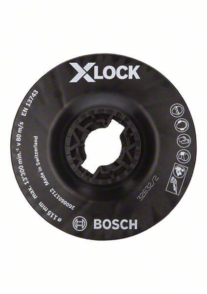 Tarcza szlifierska X-LOCK, średnio twarda, 115 mm Bosch Accessories 2608601712 - obrazek 1