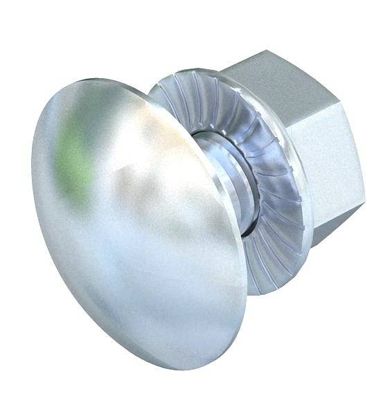 Śruba z łbem grzybkowym z podsadzeniem OBO Bettermann 6407521 10 mm 25 mm 50 szt. - obrazek 1