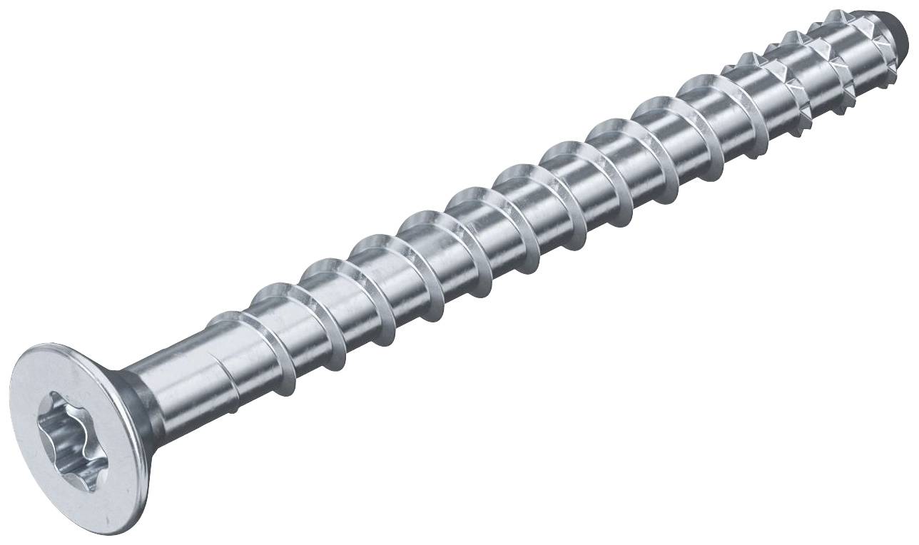 OBO Bettermann 3498204 HMS-KS5X50 Wkręt o łbie stożkowym płaskim 5 mm 50 mm sześciokąt stal cynkowany 200 szt. - obrazek 1