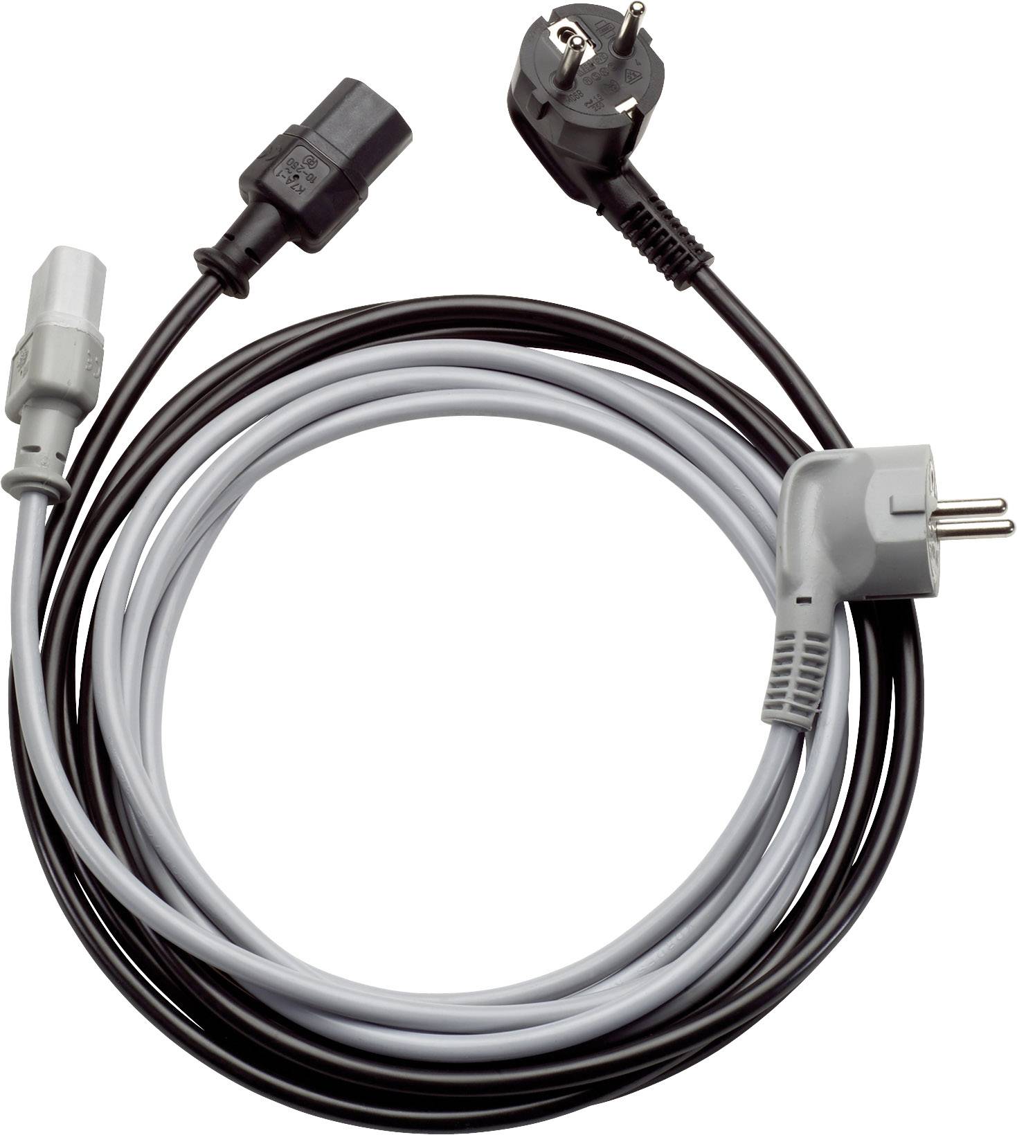 kabel do niskich temperatur LAPP ÖLFLEX PLUG H05VV-F 3G1,5/5000 GY 73222381, H05VV-F 3G 1,5 mm², 5.00 m - obrazek 1