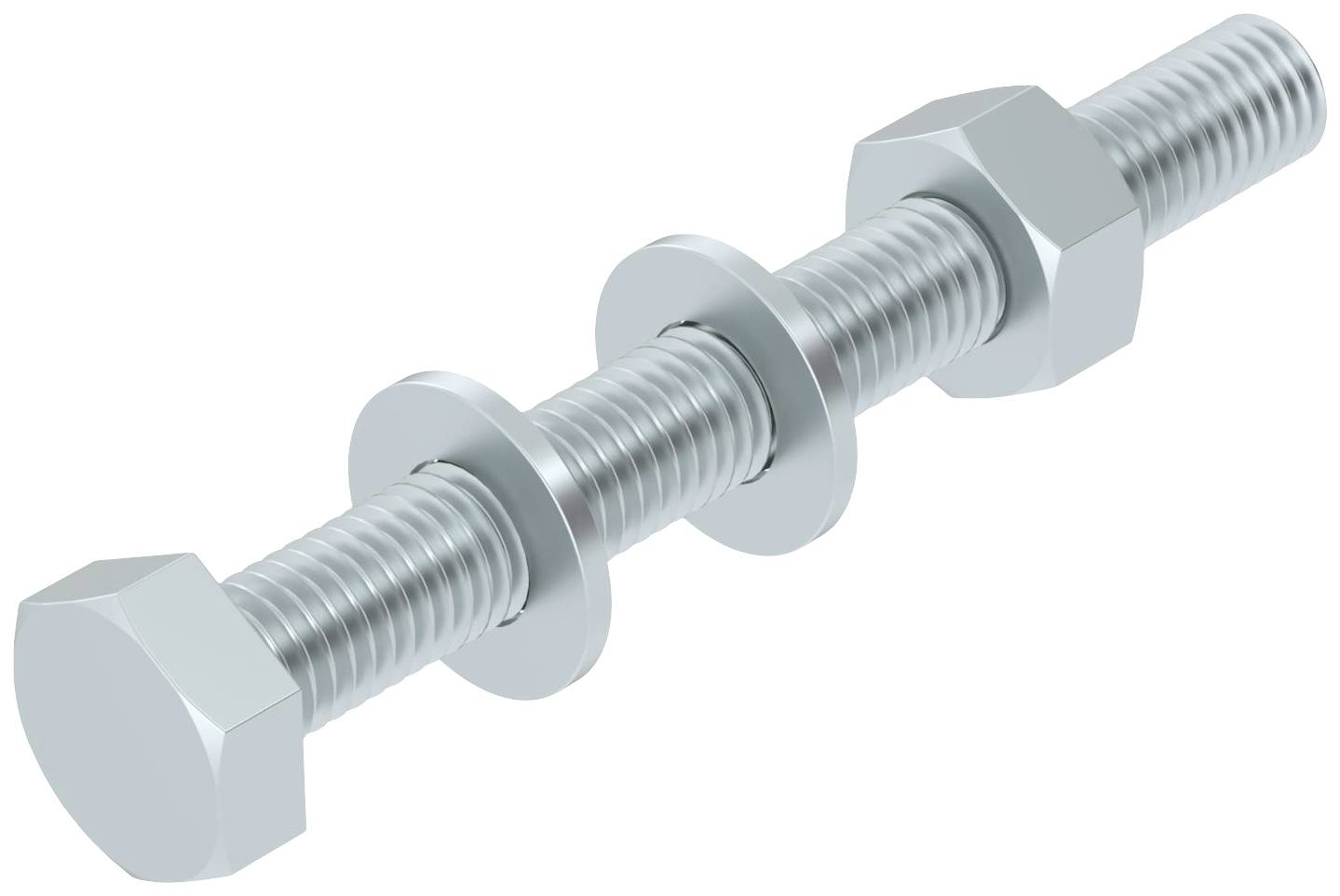 Śruba z łbem sześciokątnym OBO Bettermann 6418252 10 mm 90 mm 1 szt. - obrazek 1