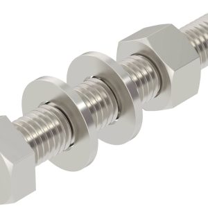 Śruba z łbem sześciokątnym OBO Bettermann 6418279 12 mm 80 mm 20 szt. Śruba z łbem sześciokątnym OBO Bettermann 6418279 12 mm 80 mm 20 szt.