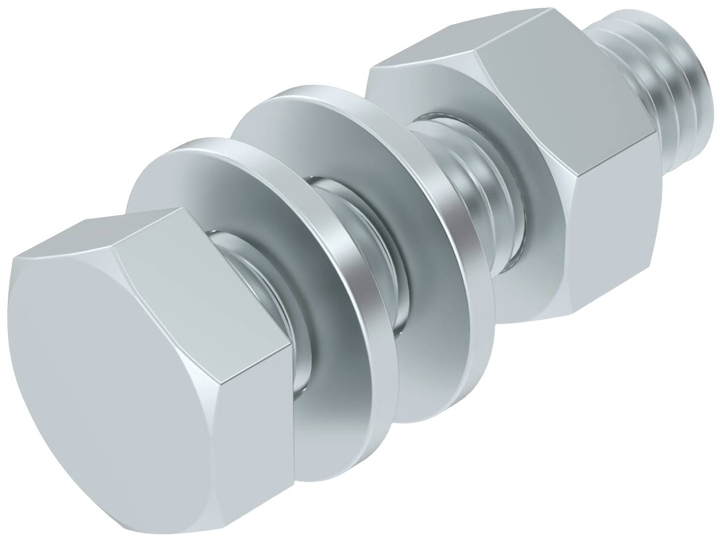 Śruba z łbem sześciokątnym OBO Bettermann 3158640 8 mm 30 mm 50 szt. - obrazek 1