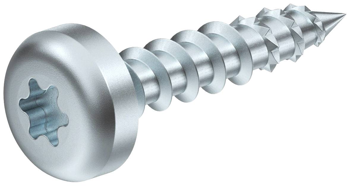 OBO Bettermann 3498100 BSKH-S6030 Śruby zabezpieczające 6 mm 30 mm Krzyżakowy PZ stal cynkowany 200 szt. - obrazek 1