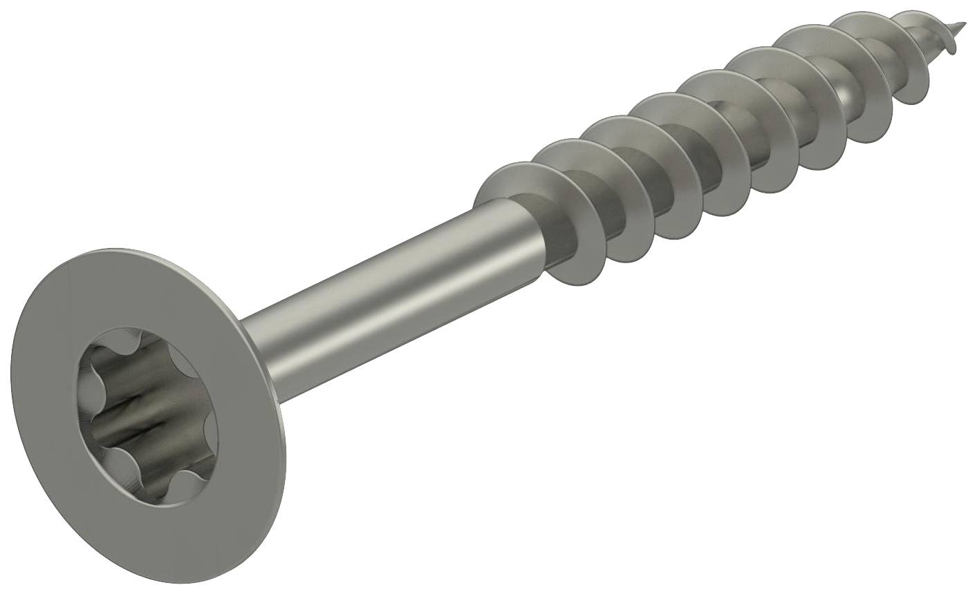 OBO Bettermann 3191052 OTSC 3,5x40 A4 Wkręt z łbem płaskim 3.5 mm 40 mm sześciokąt stal nierdzewna 100 szt. - obrazek 1