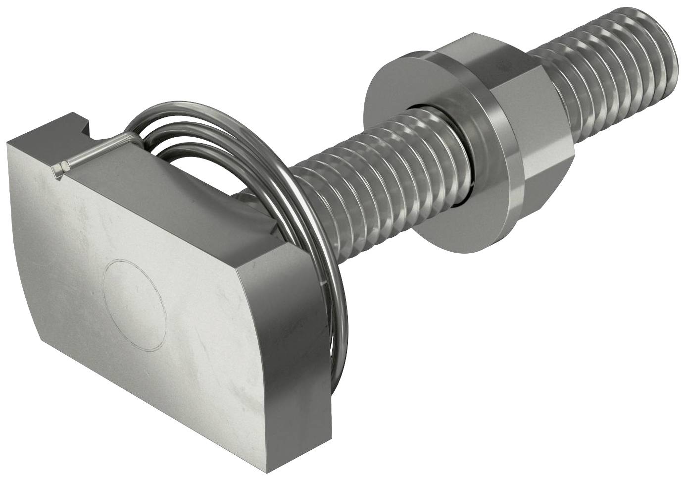 Śruba z łbem młoteczkowym OBO Bettermann 1148488 35 mm 25 szt. - obrazek 1