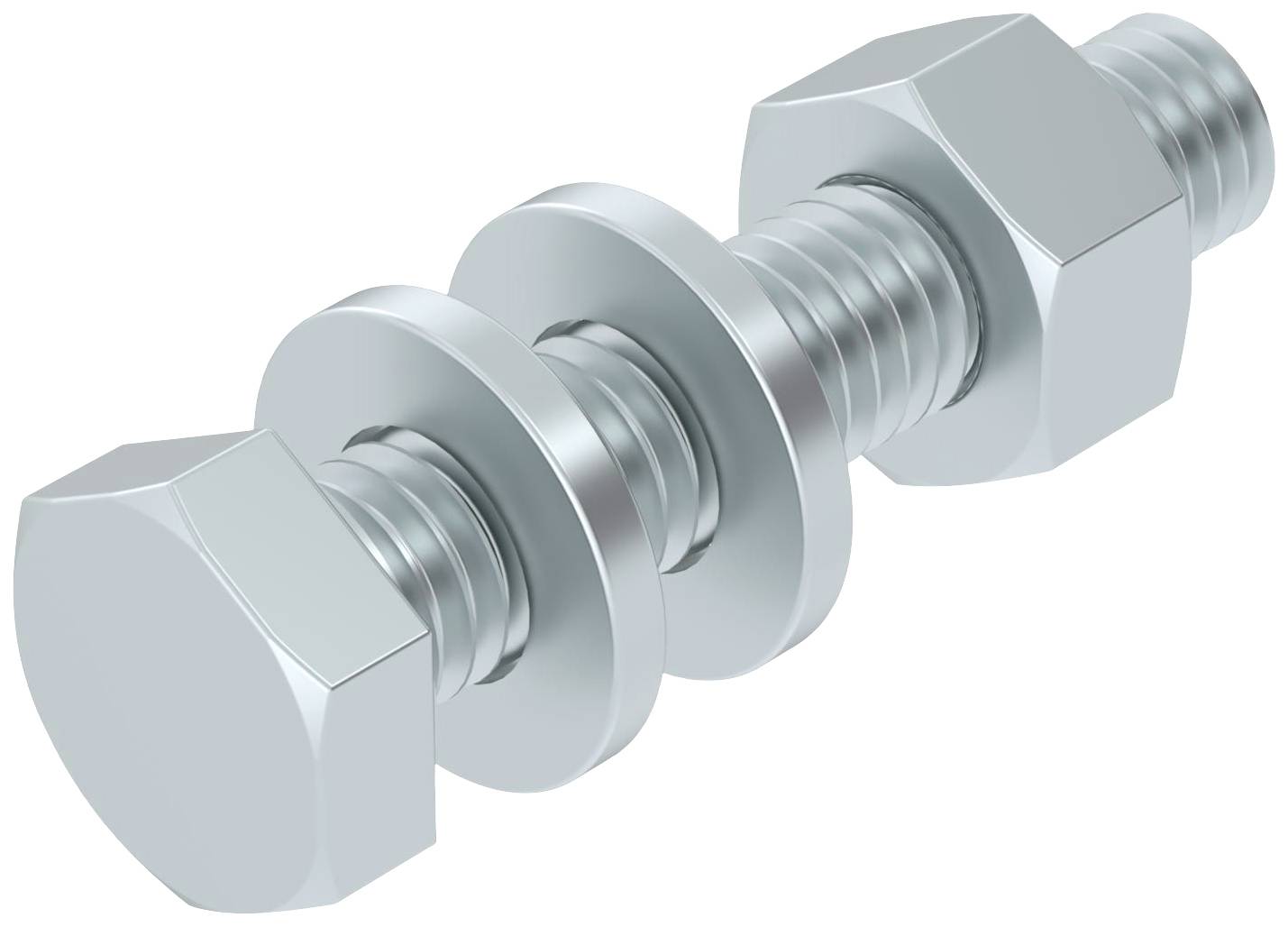 Śruba z łbem sześciokątnym OBO Bettermann 3156524 6 mm 30 mm 100 szt. - obrazek 1