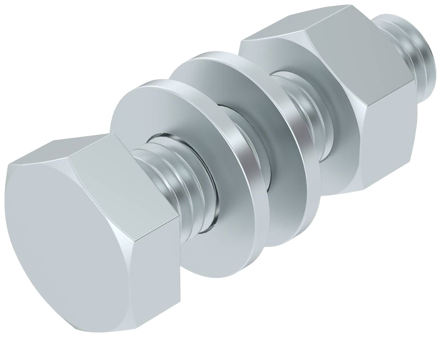 Śruba z łbem sześciokątnym OBO Bettermann 3160750 10 mm 40 mm 50 szt. - obrazek 1