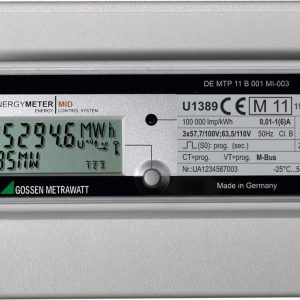 Gossen Metrawatt U1387-V011 U1387-V011 Licznik pradu trójfazowy przekładnikowy cyfrowy 5 A Zezwolenie MID: tak 1 szt. Gossen Metrawatt U1387-V011 U1387-V011 Licznik pradu trójfazowy przekładnikowy cyfrowy 5 A Zezwolenie MID: tak 1 szt.