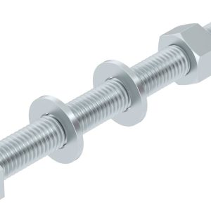 Śruba z łbem sześciokątnym OBO Bettermann 6408478 12 mm 130 mm 20 szt. Śruba z łbem sześciokątnym OBO Bettermann 6408478 12 mm 130 mm 20 szt.