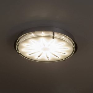 Lampa sufitowa LED Brilliant Cathleen G94163/15 15 W 900 lm chrom Lampa sufitowa LED Brilliant Cathleen G94163/15 15 W 900 lm chrom