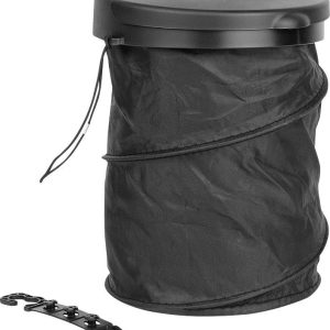 Eufab Garbage bucket foldable 17526 Kosz na śmieci 4 l (Ø x W) 160 mm x 205 mm czarny 1 szt. Eufab Garbage bucket foldable 17526 Kosz na śmieci 4 l (Ø x W) 160 mm x 205 mm czarny 1 szt.