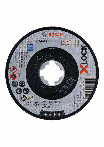 Tarcza tnąca prosta Bosch Accessories Bosch Power Tools 2608619253 115 mm 1 szt. - obrazek 1