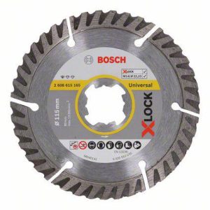 Bosch Accessories 2608615165 X-LOCK Diamanttrennscheibe Sta 115×22,23×1,6x10mm Universal Tarcza tnąca diamentowa Średnic Bosch Accessories 2608615165 X-LOCK Diamanttrennscheibe Sta 115×22,23×1,6x10mm Universal Tarcza tnąca diamentowa Średnic