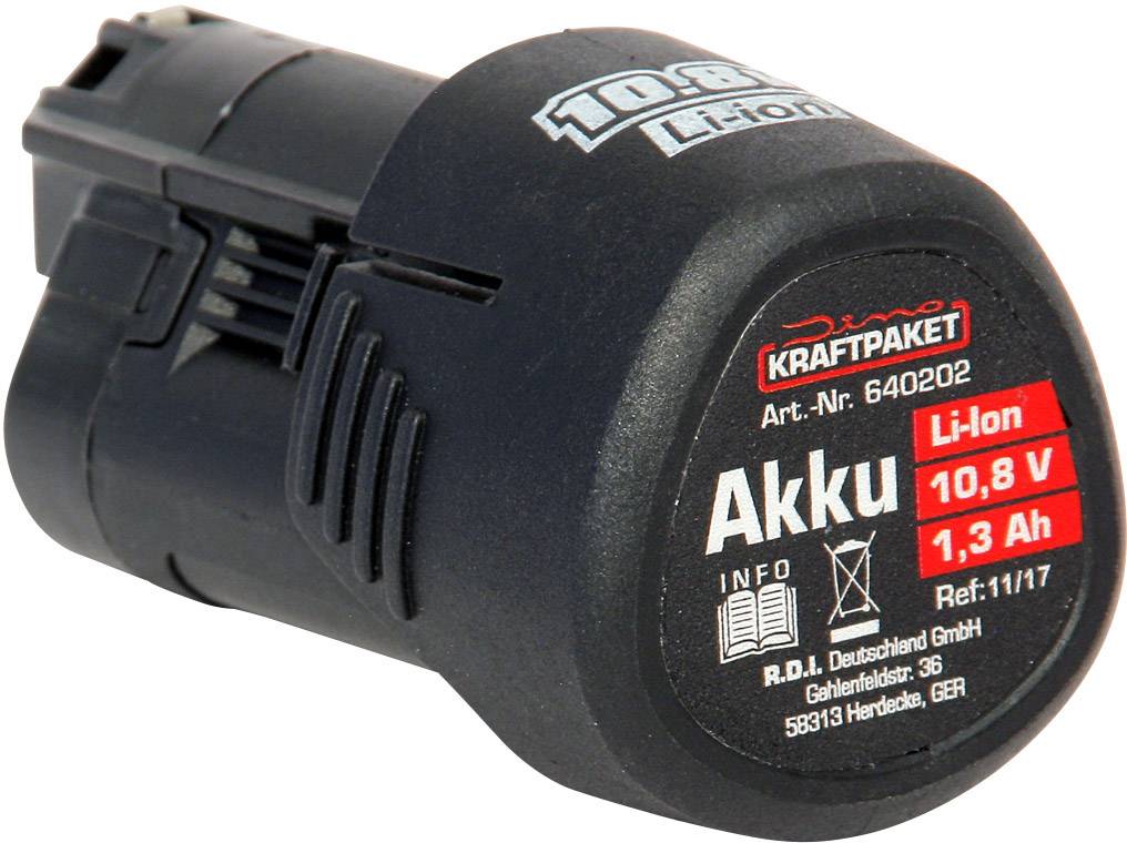 Dino KRAFTPAKET 640202 Akumulator do elektronarzędzi 10.8 V 2 Ah Li-Ion - obrazek 1