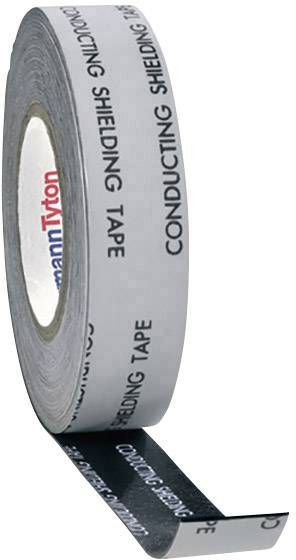 Taśma klejąca HellermannTyton 711-10000 HTAPE-SHIELD310-EPR-BK (D x S) 4.6 m x 19 mm 4.6 m 1 szt.