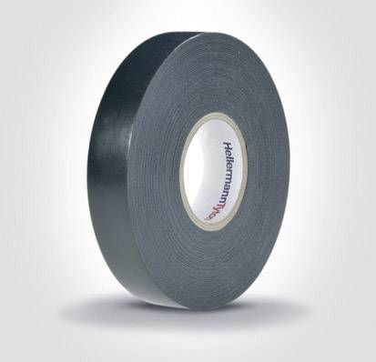 Taśma klejąca HellermannTyton 711-10402 HTAPE-POWER820-EPR-BK (9.1) (D x S) 9.1 m x 19 mm 9.1 m 1 szt.