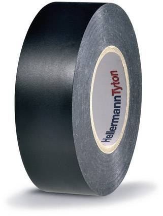 Taśma izolacyjna HellermannTyton 710-10701 HTAPE-FLEX2000+19×20-PVC-BK (D x S) 20 m x 19 mm 20 m 1 szt.