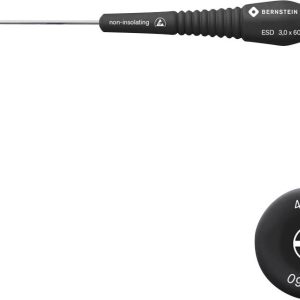 Wkrętak płaski BERNSTEIN Tools for Electronics Bernstein Werkzeugfabrik 4-607 Szerokość klingi: 3 mm Długość końcówki: 6 Wkrętak płaski BERNSTEIN Tools for Electronics Bernstein Werkzeugfabrik 4-607 Szerokość klingi: 3 mm Długość końcówki: 6