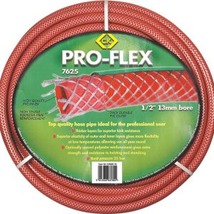 C.K G762515 Pro-Flex Wąż ogrodowy Ø wewnętrzna węża=13 mm 15 m 1/2 cala 1 szt. czerwony C.K G762515 Pro-Flex Wąż ogrodowy Ø wewnętrzna węża=13 mm 15 m 1/2 cala 1 szt. czerwony