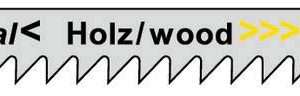 5 brzeszczotów do wyrzynarek Metabo, drewno 91 Metabo 623654000 5 szt. 5 brzeszczotów do wyrzynarek Metabo, drewno 91 Metabo 623654000 5 szt.