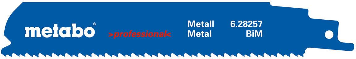 5 pił szablastych, metal 150 Metabo 628257000 5 szt. - obrazek 1