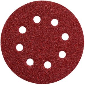 5 samoprzylepnych arkuszy szlifierskich, 125 mm P40 Metabo 631226000