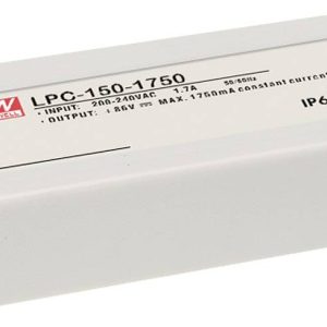 MEAN WELL LPC-150-2100 Sterownik LED Stałonaprądowy 151 W 2.1 A 36 – 72 V/DC nie nadaje się do ściemniania, Zabezpieczen MEAN WELL LPC-150-2100 Sterownik LED Stałonaprądowy 151 W 2.1 A 36 – 72 V/DC nie nadaje się do ściemniania, Zabezpieczen