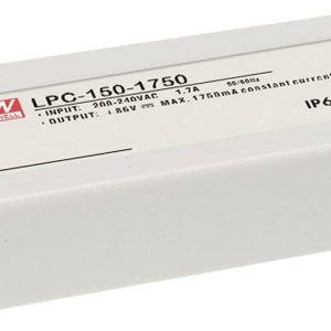 MEAN WELL LPC-150-700 Sterownik LED Stałonaprądowy 150 W 0.7 A 107 – 215 V/DC nie nadaje się do ściemniania, Zabezpiecze MEAN WELL LPC-150-700 Sterownik LED Stałonaprądowy 150 W 0.7 A 107 – 215 V/DC nie nadaje się do ściemniania, Zabezpiecze
