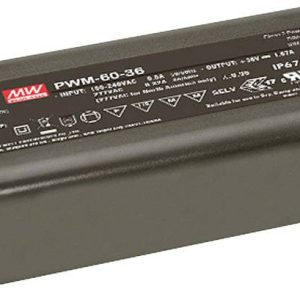 MEAN WELL PWM-60-36 Sterownik LED, Transformator LED Stałonapięciowy, Stałonaprądowy 60.12 W 1.67 A 36 V/DC Ściemniacz,