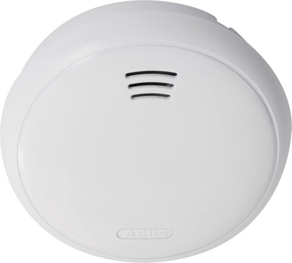 ABUS ABUS 10 Jahres Rauchmelder GRWM30500Q Czujnik dymu zaw. baterię na 10 lat pracy bateryjne (Ø x W) 99 mm x 33 mm
